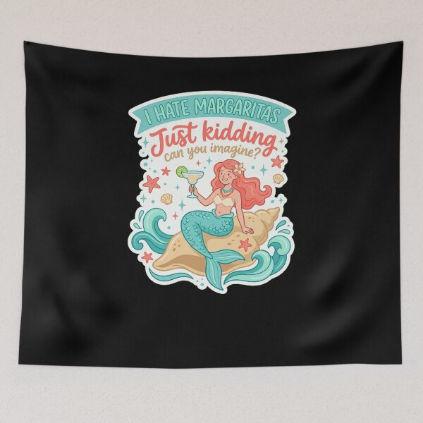 Item preview, I HATE MARGARITAS Just kidding can you imagine? designed and sold by snowry.