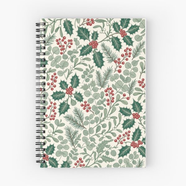 Item preview, Botanical Winter Greenery Seamless Pattern | Christmas Aesthetic Repeat Design designed and sold by StickyGuys.
