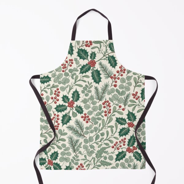Item preview, Botanical Winter Greenery Seamless Pattern | Christmas Aesthetic Repeat Design designed and sold by StickyGuys.