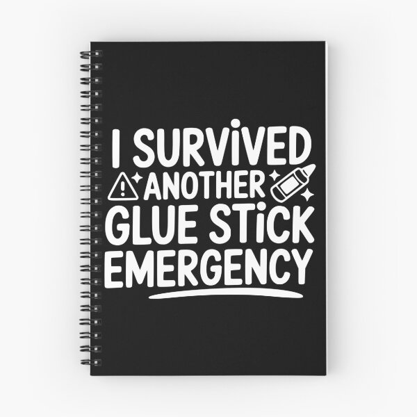 Item preview, I Survived Another Glue Stick Emergency designed and sold by theartfulaspie.