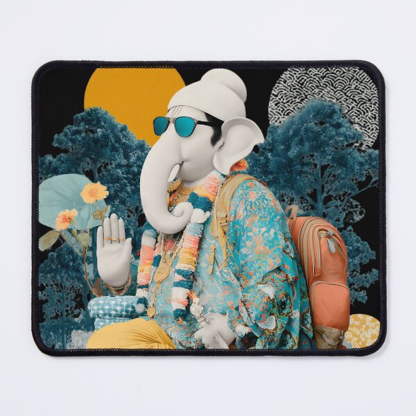 Item preview, Cool Hiking Elephant Orange Backpack Mountain Nature Papercut Art designed and sold by PANNARUK THAILAND.