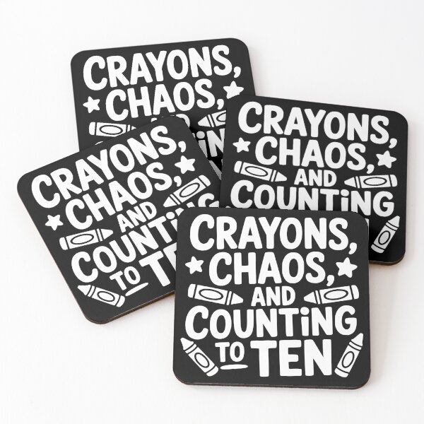 Item preview, Crayons Chaos and Counting to Ten designed and sold by theartfulaspie.
