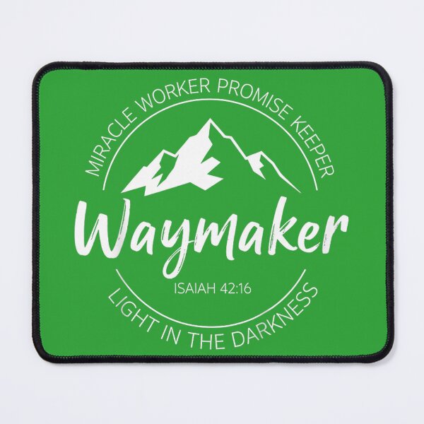 Item preview, Christian Waymaker Isaiah 42 16, Miracle Worker Promise KEE designed and sold by melodycook.