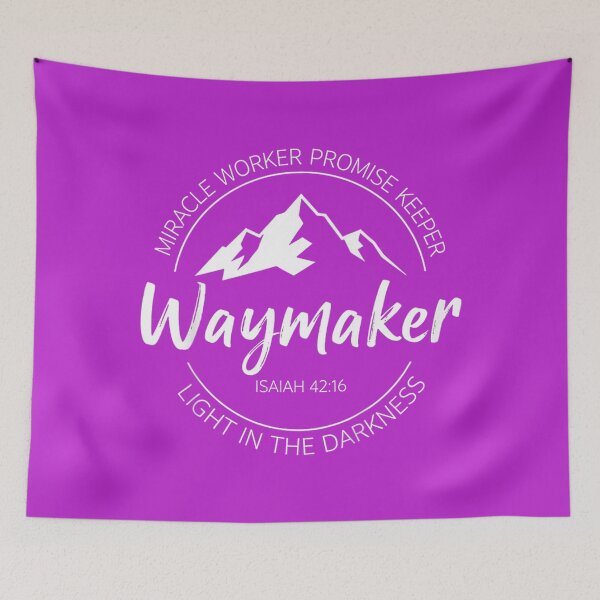 Item preview, Christian Waymaker Isaiah 42 16, Miracle Worker Promise KEE designed and sold by melodycook.