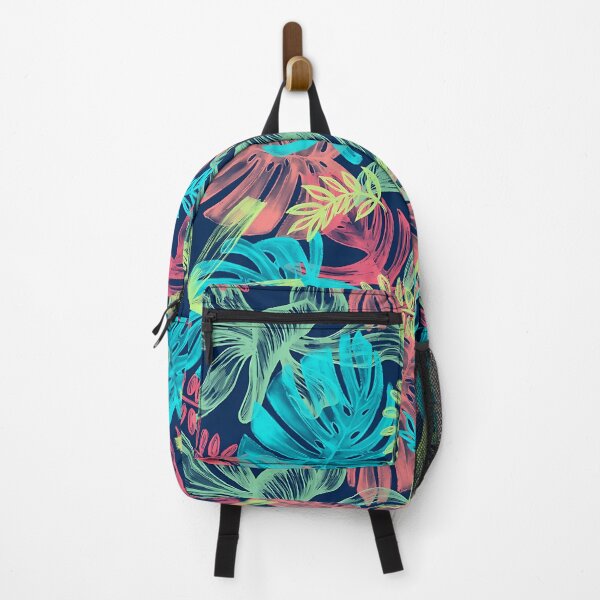 Item preview, Vibrant Seamless Pattern Of Neon Tropical Palm Leaves designed and sold by BriaBode.