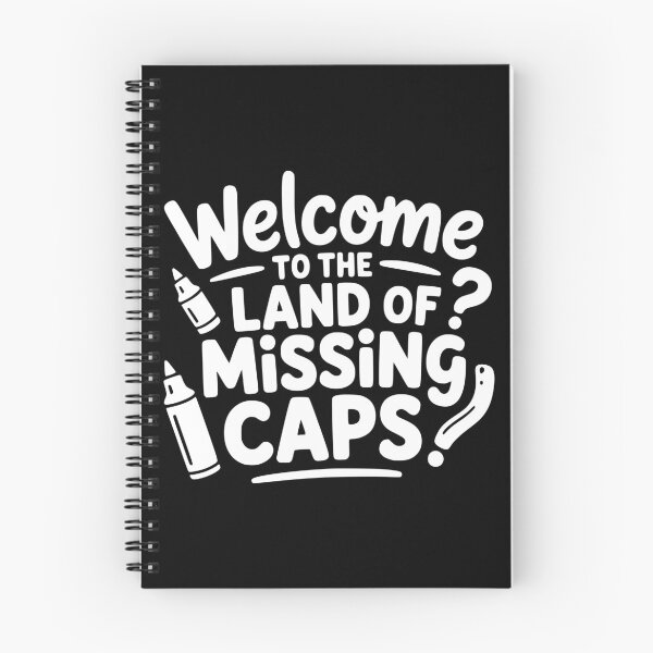 Item preview, Welcome to the Land of Missing Caps designed and sold by theartfulaspie.
