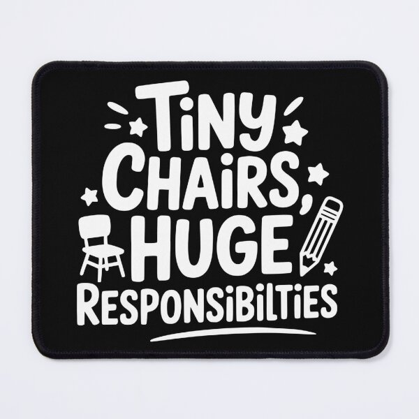 Item preview, Tiny Chairs Huge Responsibilities designed and sold by theartfulaspie.