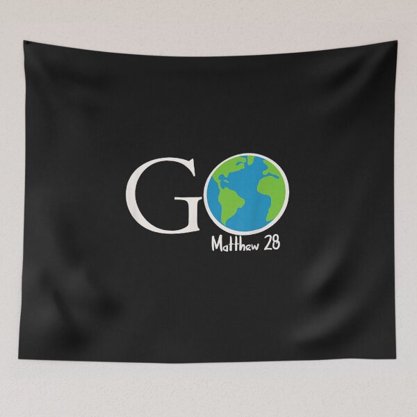 Item preview, Great Commission Go Matthew 28 Christian designed and sold by FrankIsabel.