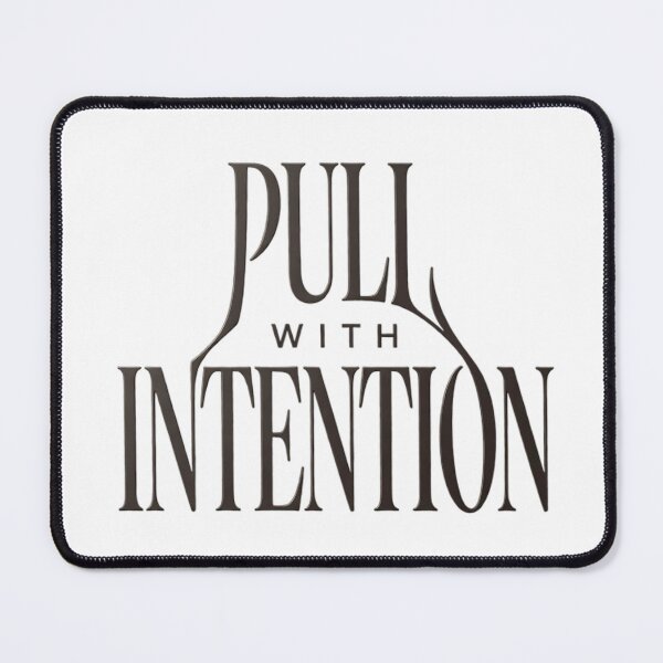 Item preview, Pull with Intention – Espresso Ritual & Mindful Coffee Typography designed and sold by Iceyfun.
