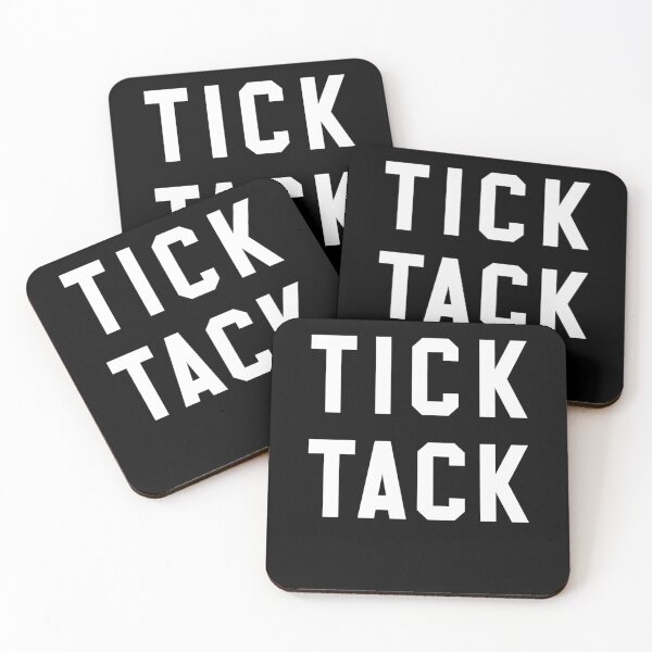 Item preview, Bold White Sans Serif Text Stacked On Black Background designed and sold by BriaBode.