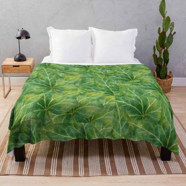 Item preview, Green Leaves Watercolor Botanical Nature Pattern designed and sold by NikBrin Prevail .