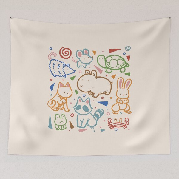 Item preview, Funny Animals Childlike designed and sold by Tobe Fonseca®.