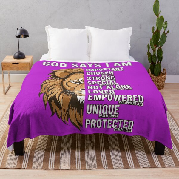 Item preview, Christian-Shirt God Says I Am Toddler Boys Jesus Lion Judah designed and sold by melodycook.