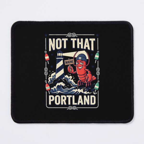 Item preview, NOT THAT MAINE PORTLAND Lobster Lighthouse designed and sold by snowry.