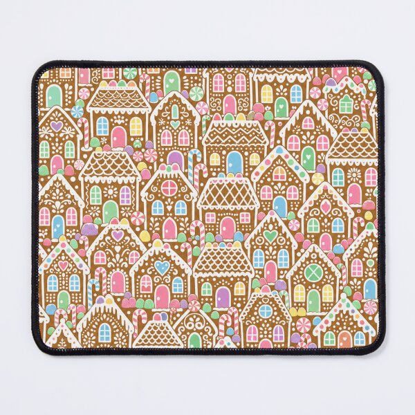 Item preview, Gingerbread Village Repeat Seamless Pattern | Christmas Aesthetic Repeat Design designed and sold by StickyGuys.