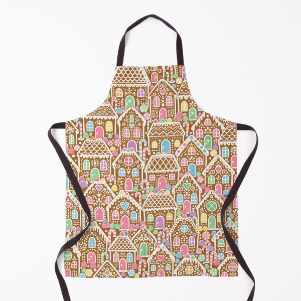 Item preview, Gingerbread Village Repeat Seamless Pattern | Christmas Aesthetic Repeat Design designed and sold by StickyGuys.