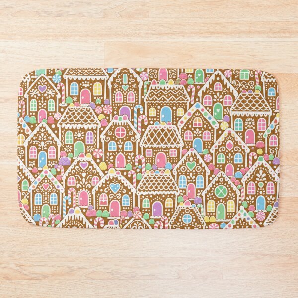 Item preview, Gingerbread Village Repeat Seamless Pattern | Christmas Aesthetic Repeat Design designed and sold by StickyGuys.