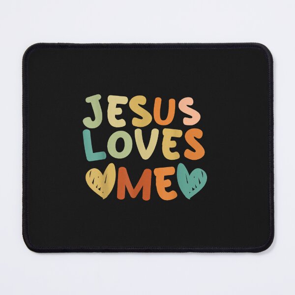 Item preview, Groovy Jesus Loves Me Biblical Christian Church Retro designed and sold by FrankIsabel.