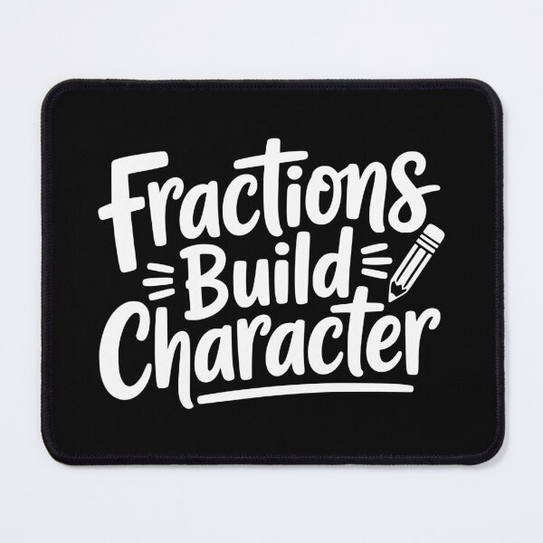 Item preview, Fractions Build Character designed and sold by theartfulaspie.
