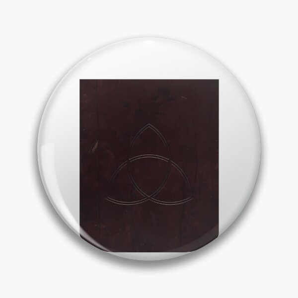 Item preview, Dark Netflix Triquetra Leather Notebook Cover Symbol designed and sold by ShirWest.