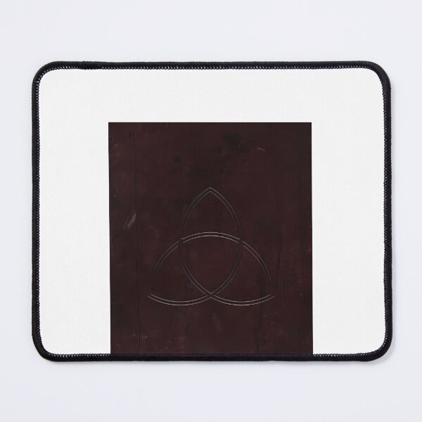 Item preview, Dark Netflix Triquetra Leather Notebook Cover Symbol designed and sold by ShirWest.