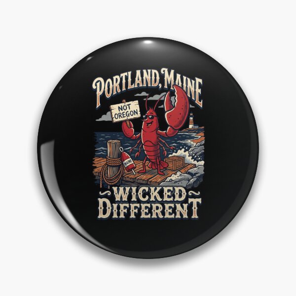 Item preview, Portland Maine Not Oregon Wicked Different Lobster designed and sold by snowry.