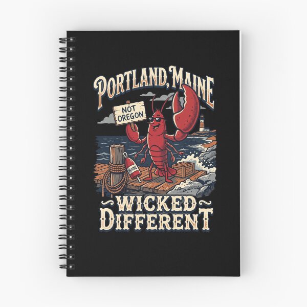 Item preview, Portland Maine Not Oregon Wicked Different Lobster designed and sold by snowry.