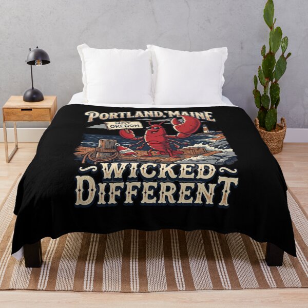 Item preview, Portland Maine Not Oregon Wicked Different Lobster designed and sold by snowry.
