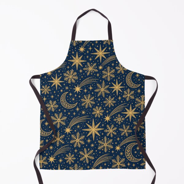 Item preview, Celestial Winter Night Sky Seamless Pattern | Christmas Aesthetic Repeat Design designed and sold by StickyGuys.