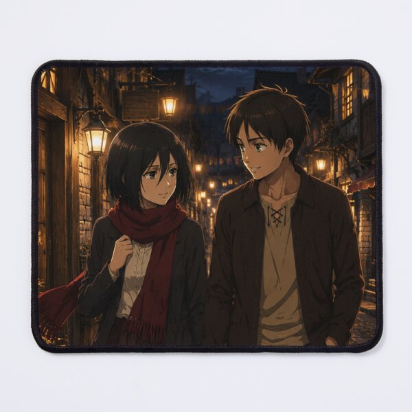 Item preview, Eren and Mikasa designed and sold by jinwooo.