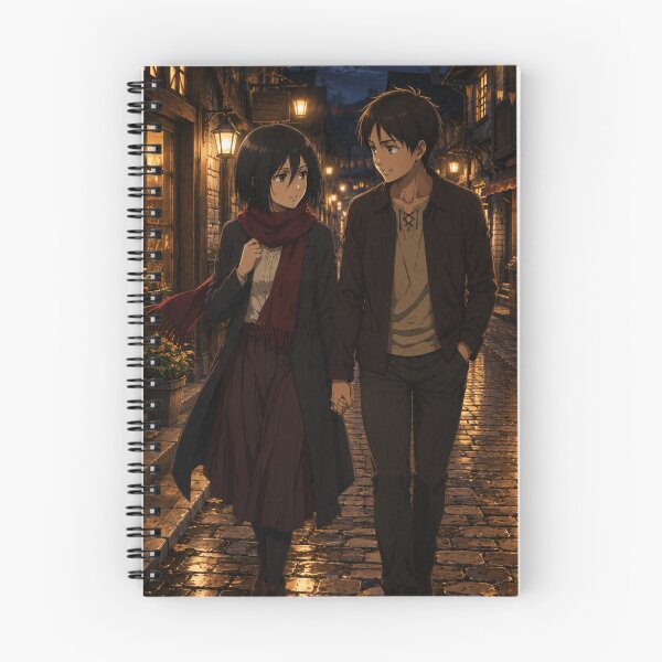 Item preview, Eren and Mikasa designed and sold by jinwooo.