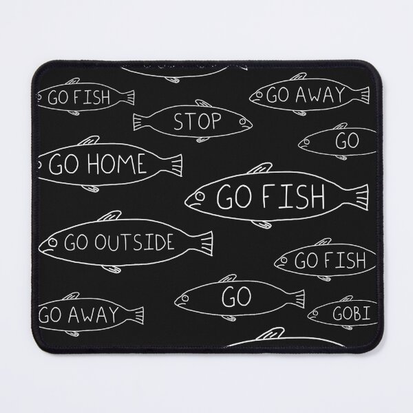 Item preview, Go Away Fish designed and sold by NicDoesFunArt.