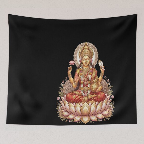 Artikelvorschau, Lakshmi – Göttin des Wohlstands entworfen und verkauft von ewellwarntzw.