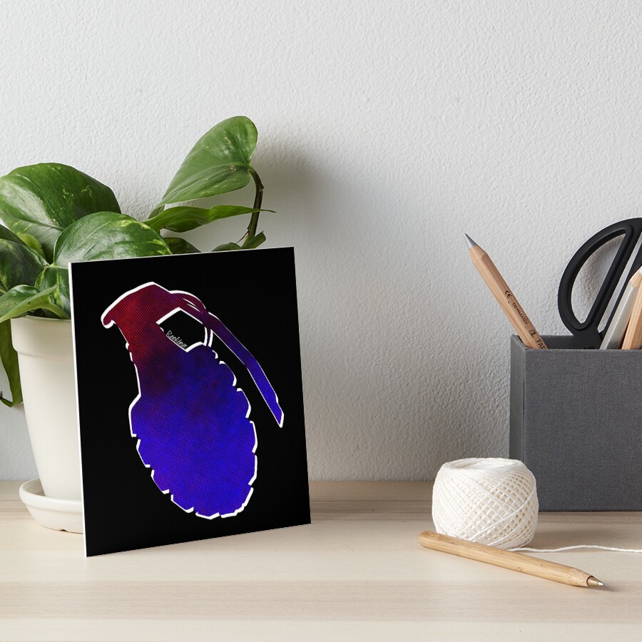 Item preview, Art Board Print designed and sold by Rookiez.
