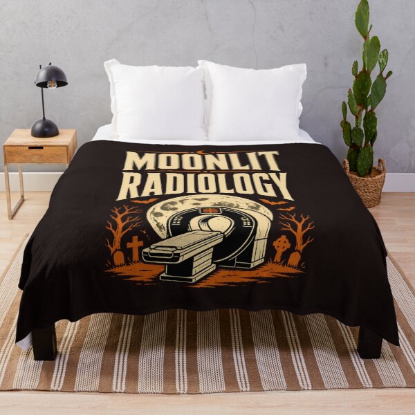 Item preview, Radiology Halloween X Ray Tech Moonlit Medical Skeleton Design designed and sold by mari-kayden.