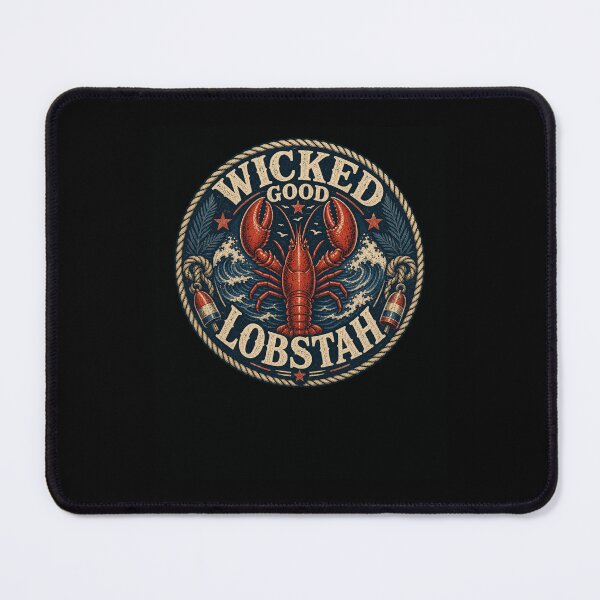Item preview, Wicked Good Lobstah New England Seafood Lover designed and sold by snowry.