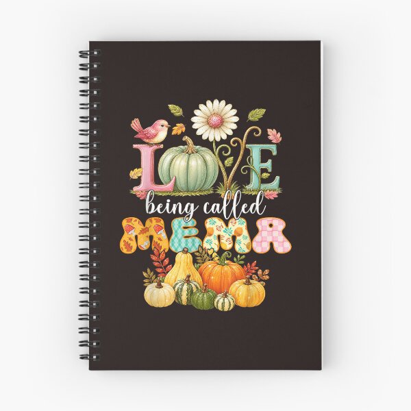 Item preview, Thanksgiving Mema Grandma Love Being Called Mema Pumpkin Design designed and sold by mari-kayden.