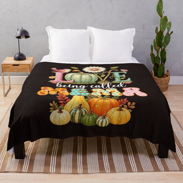 Item preview, Thanksgiving Mema Grandma Love Being Called Mema Pumpkin Design designed and sold by mari-kayden.