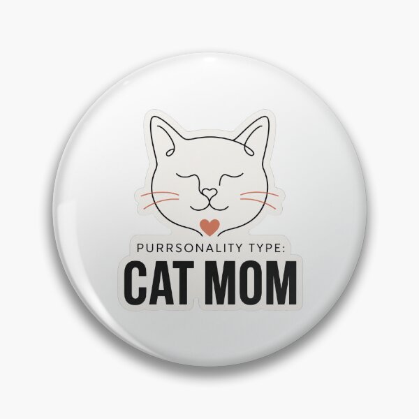 Item preview, Minimalist Purrsonality Type Cat Mom Line Art designed and sold by Kaikab007.
