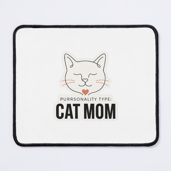 Item preview, Minimalist Purrsonality Type Cat Mom Line Art designed and sold by Kaikab007.