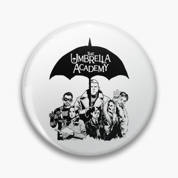 Item preview, Minimalist Umbrella Academy Dark Silhouette designed and sold by HoracHand.
