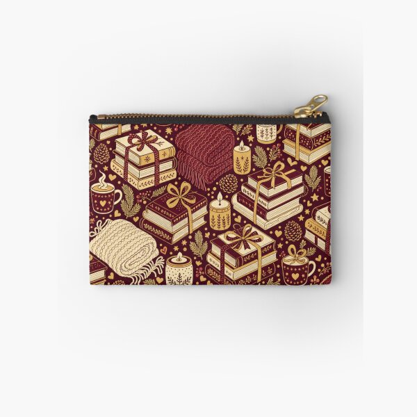 Item preview, Cosy Christmas Reading Nook Seamless Pattern | Christmas Aesthetic Repeat Design designed and sold by StickyGuys.
