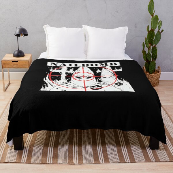 Item preview, Nailbomb Target Metal Shirt designed and sold by fungyar.