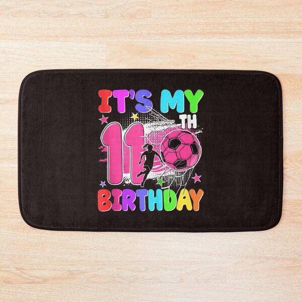 Item preview, 11th Birthday Soccer Girl 11 Year Old Birthday Party Design designed and sold by mari-kayden.