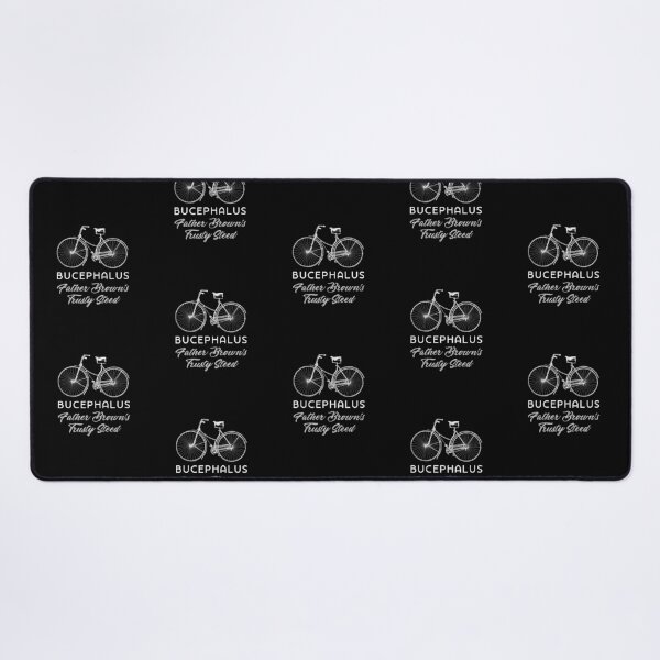 Item preview, Father Brown’s Trusty Steed on Black) designed and sold by PawsitiveMum3.