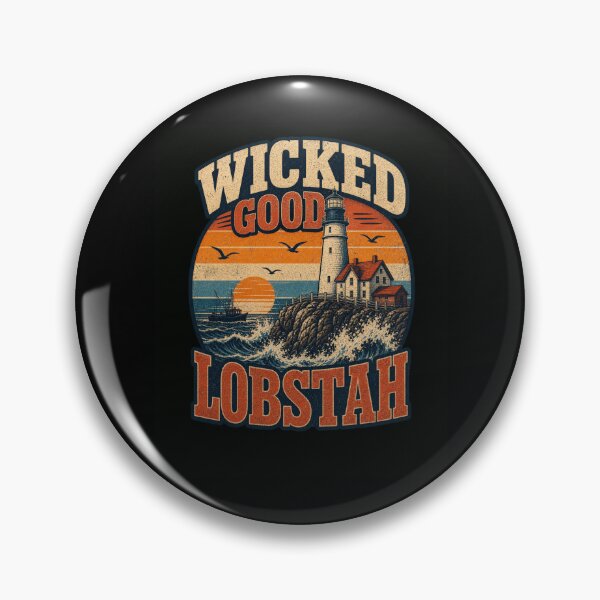 Item preview, Wicked Good Lobstah Maine Coastal Lighthouse designed and sold by snowry.
