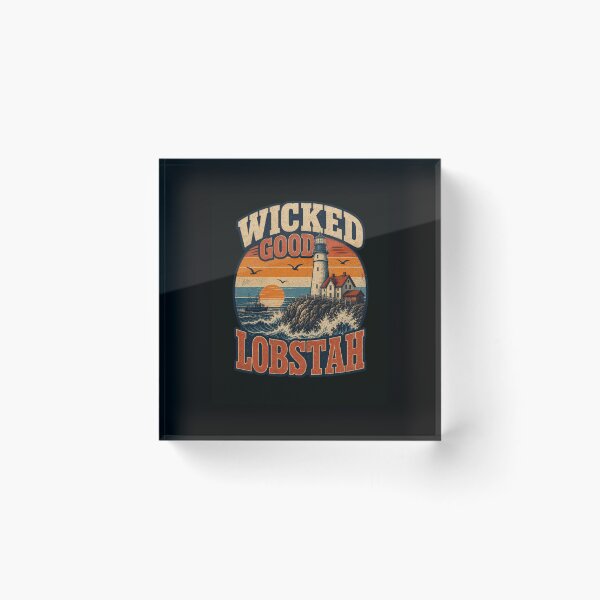 Item preview, Wicked Good Lobstah Maine Coastal Lighthouse designed and sold by snowry.