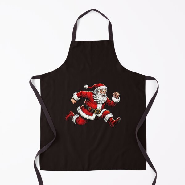 Item preview, Christmas Fitness Santa Running Athletic Holiday Workout Design designed and sold by mari-kayden.
