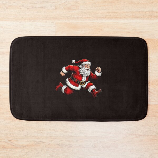 Item preview, Christmas Fitness Santa Running Athletic Holiday Workout Design designed and sold by mari-kayden.