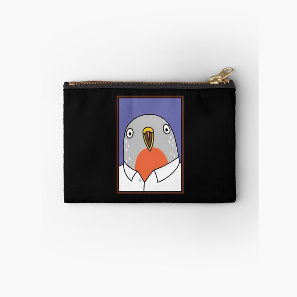 Item preview, Speckle Bird Pigeon in White Portrait designed and sold by HoracHand.